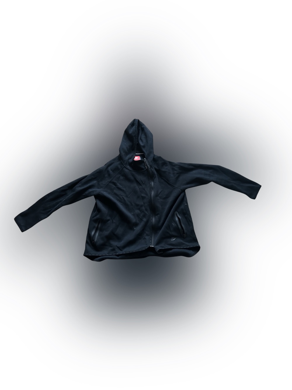 Black Nike Zip-Up Hoodie